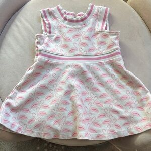 Janie and Jack Pink Flamingo Dress